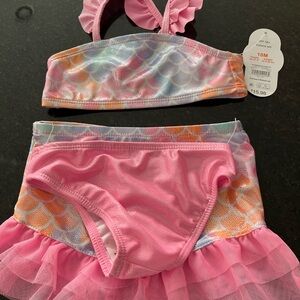 Girls 18 month 3 piece bathing suit
